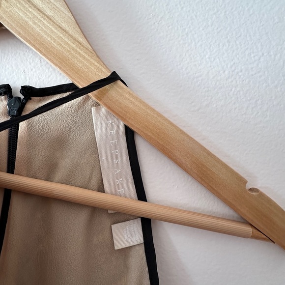 Keepsake Let It Happen Sleeveless Midi Dress in Black Lace Size Large - Picture 3 of 6